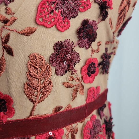 For Love And Lemons Floral Embroidered Maxi Dress - Picture 5 of 16